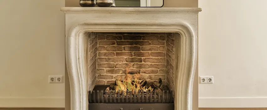Vintage-style Fireplace Redesign in Westchester, Illinois