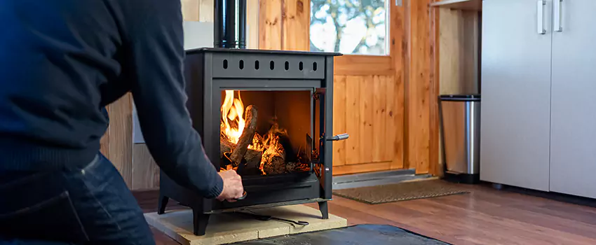 Open Hearth Wood Fireplace Installation in Westchester, IL