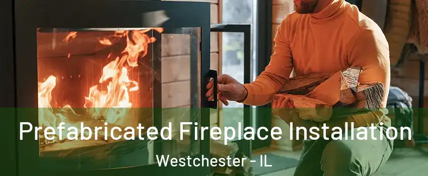 Prefabricated Fireplace Installation Westchester - IL